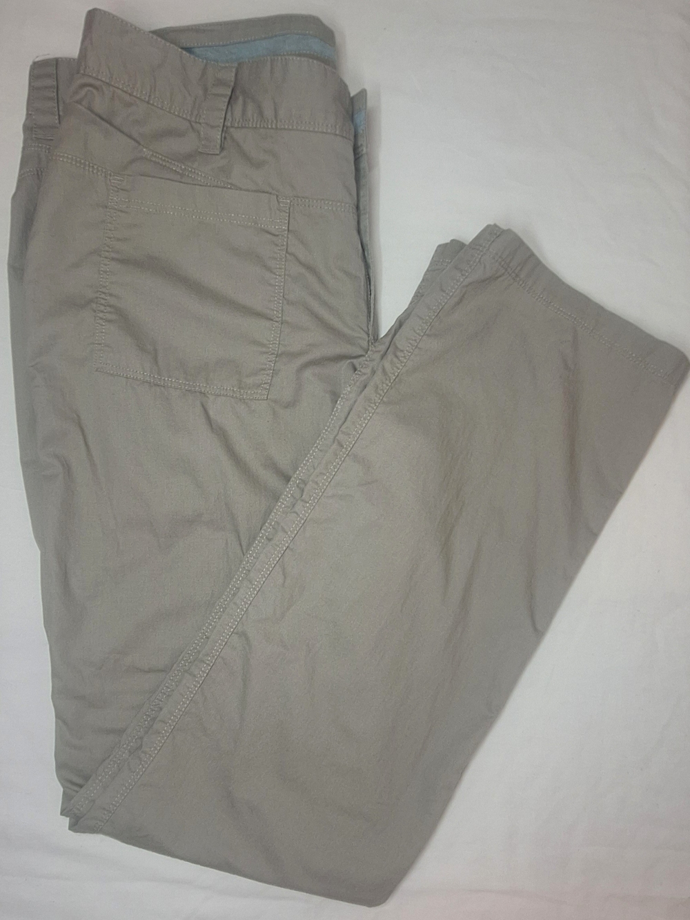 Horny Toad Joyride Hiking Pants Grey Beige Size 10